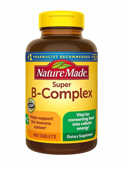 Nature Made Super B+C Complex 460 Tablets
